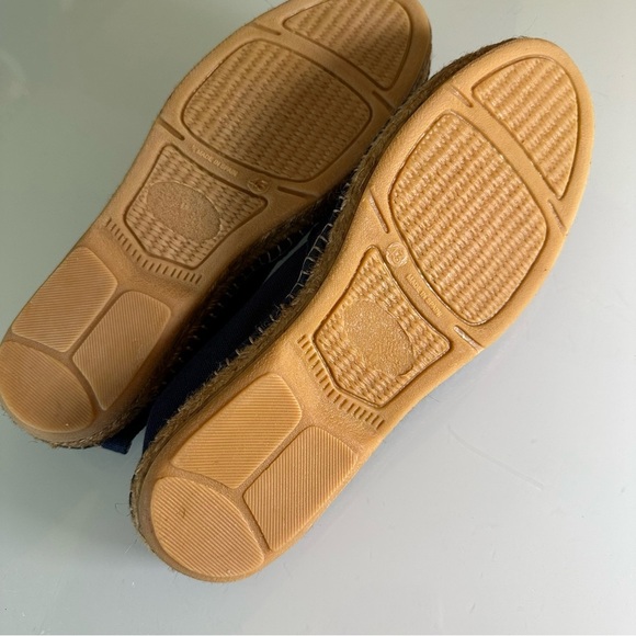 NWOB Viscata Barceloneta Canvas Espadrille Flats Navy Blue Size 43 Parisian - Picture 7 of 10